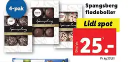 Lidl Spangsberg flødeboller tilbud