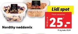 Lidl Nordthy nøddemix tilbud