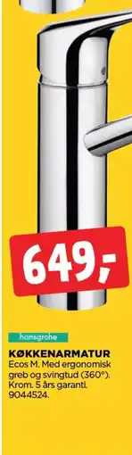 jem & fix Køkkenarmatur tilbud