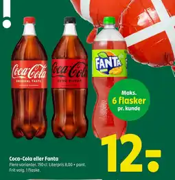 Coop 365 Coca-Cola eller Fanta tilbud