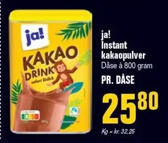 Poetzsch Padborg ja! instant kakaopulver tilbud