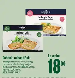 Min Købmand RAHBEK Indbagt Fisk tilbud