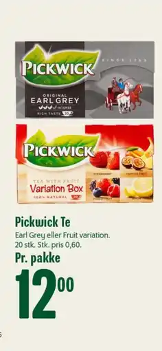 Min Købmand PICKWICK Te tilbud