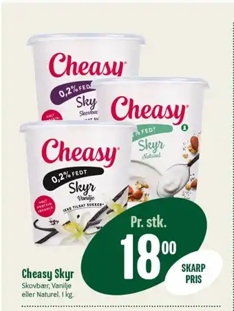 Min Købmand CHEASY Skyr tilbud