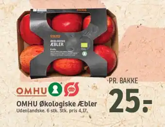 SPAR OMHU Økologiske Æbler tilbud