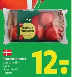 Coop 365 Danske Tomater 500 g tilbud