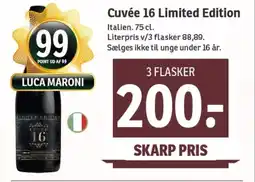 SPAR CUVÉE 16 Limited Edition tilbud