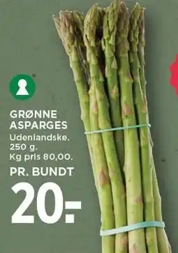 GRØNNE ASPARGES