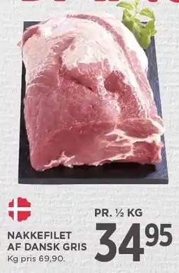 MENY NAKKEFILET AF DANSK GRIS tilbud