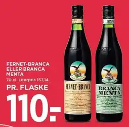 FERNET-BRANCA ELLER BRANCA MENTA