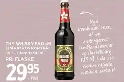 MENY THY WHISKY FAD 49 LIMFJORDSPORTER tilbud