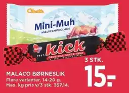 MENY MALACO BØRNESLIK tilbud
