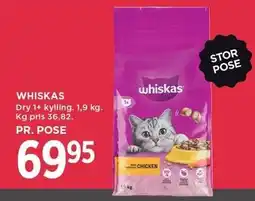 MENY WHISKAS tilbud