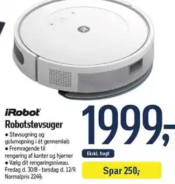 Føtex IROBOT Robotstøvsuger tilbud