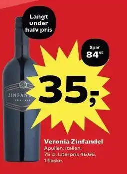 SuperBrugsen Veronia Zinfandel tilbud
