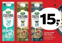 SuperBrugsen Cultura A38 eller kefir tilbud