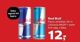 SuperBrugsen Red Bull tilbud