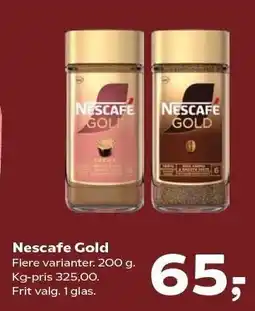 SuperBrugsen Nescafe Gold tilbud