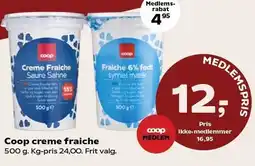 SuperBrugsen Coop creme fraiche tilbud