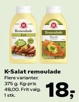 Kvickly K-Salat remoulade tilbud