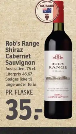 ROB'S RANGE Shiraz Cabernet Sauvignon