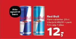 Kvickly Red Bull tilbud