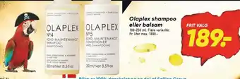 Bilka Olaplex shampoo eller balsam tilbud