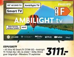 Bilka Philips 55PUS8079 tilbud