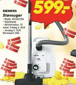Bilka SIEMENS Støvsuger tilbud