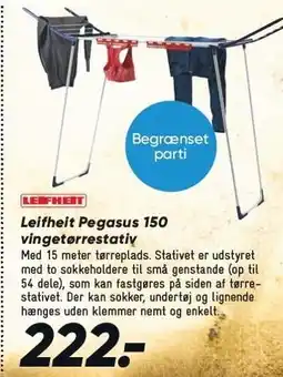 Leifheit Pegasus 150 vingetørrestativ
