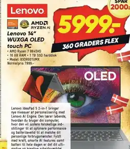 Bilka Lenovo 14'' WUXGA OLED touch PC tilbud