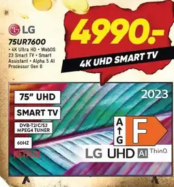 Bilka LG 75UR7600 tilbud