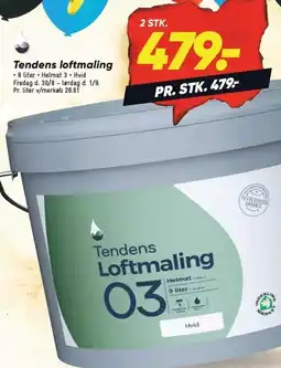 Bilka Tendens loftmaling tilbud