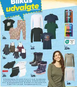 Bilka Bluse, Leggings, Tryllehandsker, Strømper, Footies, Termogummistøvler, Polo, T-shirt, Tights eller Langærmet basis top tilbud