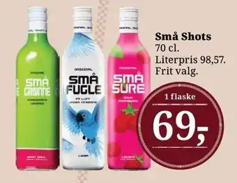Dagli'Brugsen Små Shots tilbud
