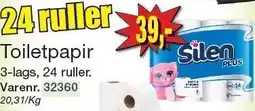 Harald Nyborg Toiletpapir tilbud