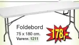 Harald Nyborg Foldebord tilbud