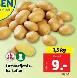 Lidl Lammefjords- kartofler tilbud