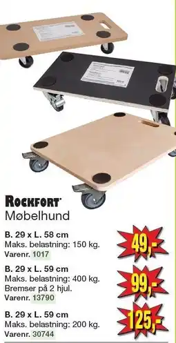 Harald Nyborg ROCKFORT Møbelhund tilbud