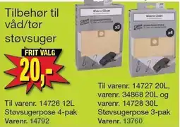 Harald Nyborg Tilbehør til våd/tør støvsuger tilbud