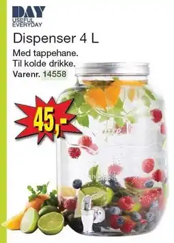 Harald Nyborg Dispenser 4 L tilbud