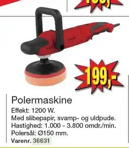 Harald Nyborg Polermaskine tilbud