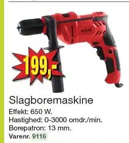 Harald Nyborg Slagboremaskine tilbud