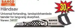 Harald Nyborg BAHCO Håndsav tilbud