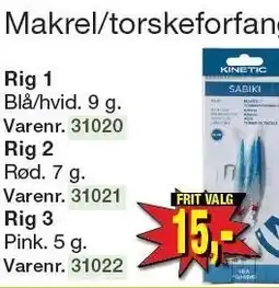 Harald Nyborg Makrel/torskeforfang tilbud