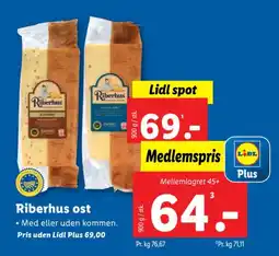 Lidl Riberhus ost tilbud