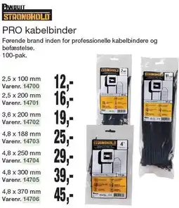 Harald Nyborg PRO kabelbinder tilbud