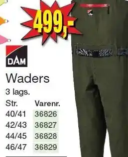 Harald Nyborg DAM Waders tilbud