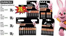Harald Nyborg DURACELL Alkaline batterier tilbud