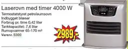 Harald Nyborg Laserovn med timer 4000 W tilbud